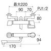Picture of 三荣水栓【浴室用混合栓】 温控淋浴混合栓 节水淋浴器 SK1812D